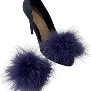 Faux Fur Clip-On Heels Accessories