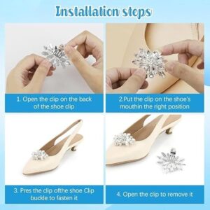 Rhinestone Snowflake Heels Accessories
