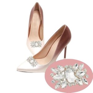 Rhinestone Shoe Clips Wedding Buckle DIY Bride Shoe Decorative Charms Blue Clothing, Shoes & Accessories | Womens Accessories | Shoe Charms