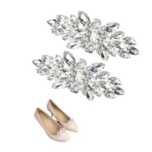 Fairy Wing Rhinestone Shoe Clips Wedding Buckle DIY Bride Shoe Decorative Charms Blue Clothing, Shoes & Accessories | Womens Accessories | Shoe Charms